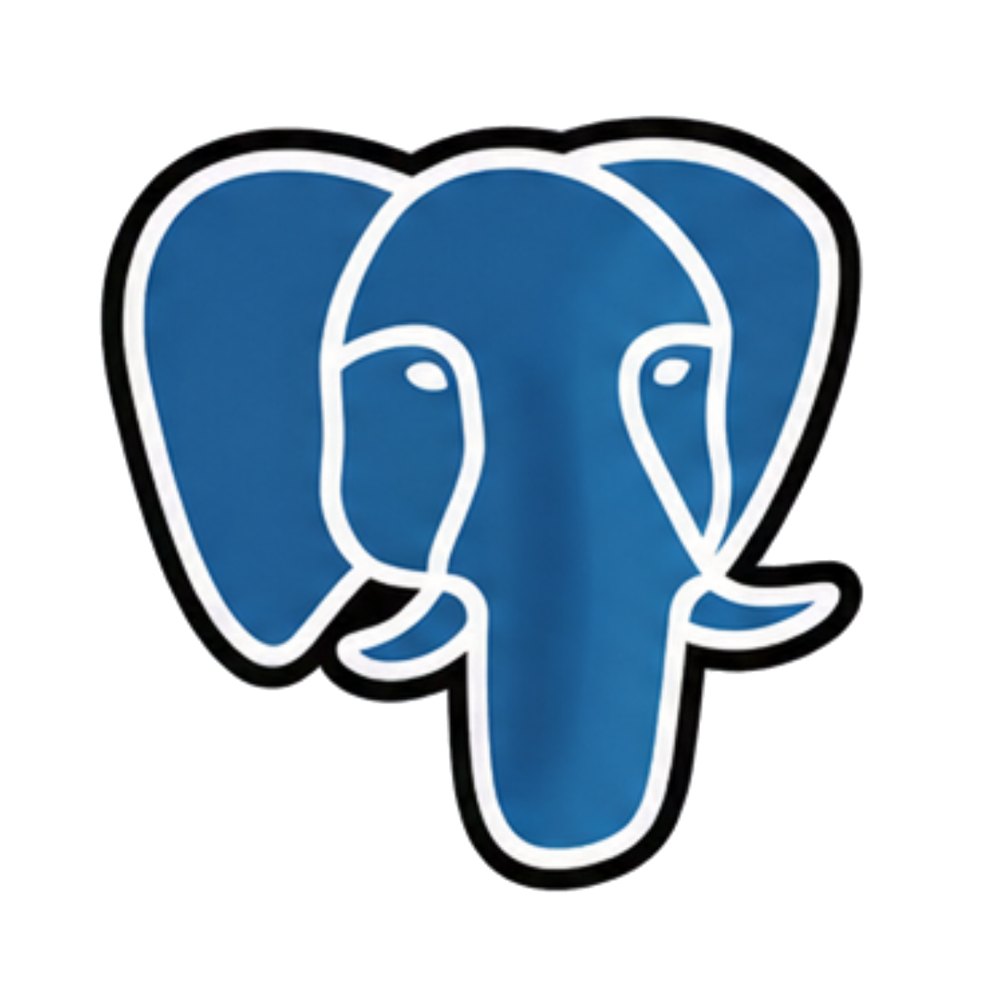 PostgreSQL Elephant sticker: The blue PostgreSQL elephant logo