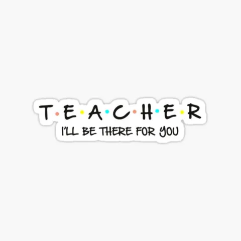 Teacher, I’ll Be There